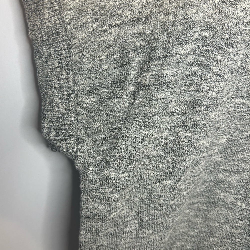 Madewell Women’s V Neck Paulson Sweater Tee in Marled Storm, Size Medium - Picture 8 of 11